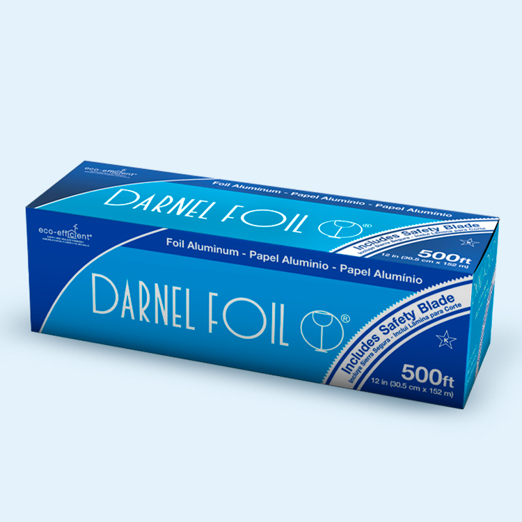 papel aluminio para comida