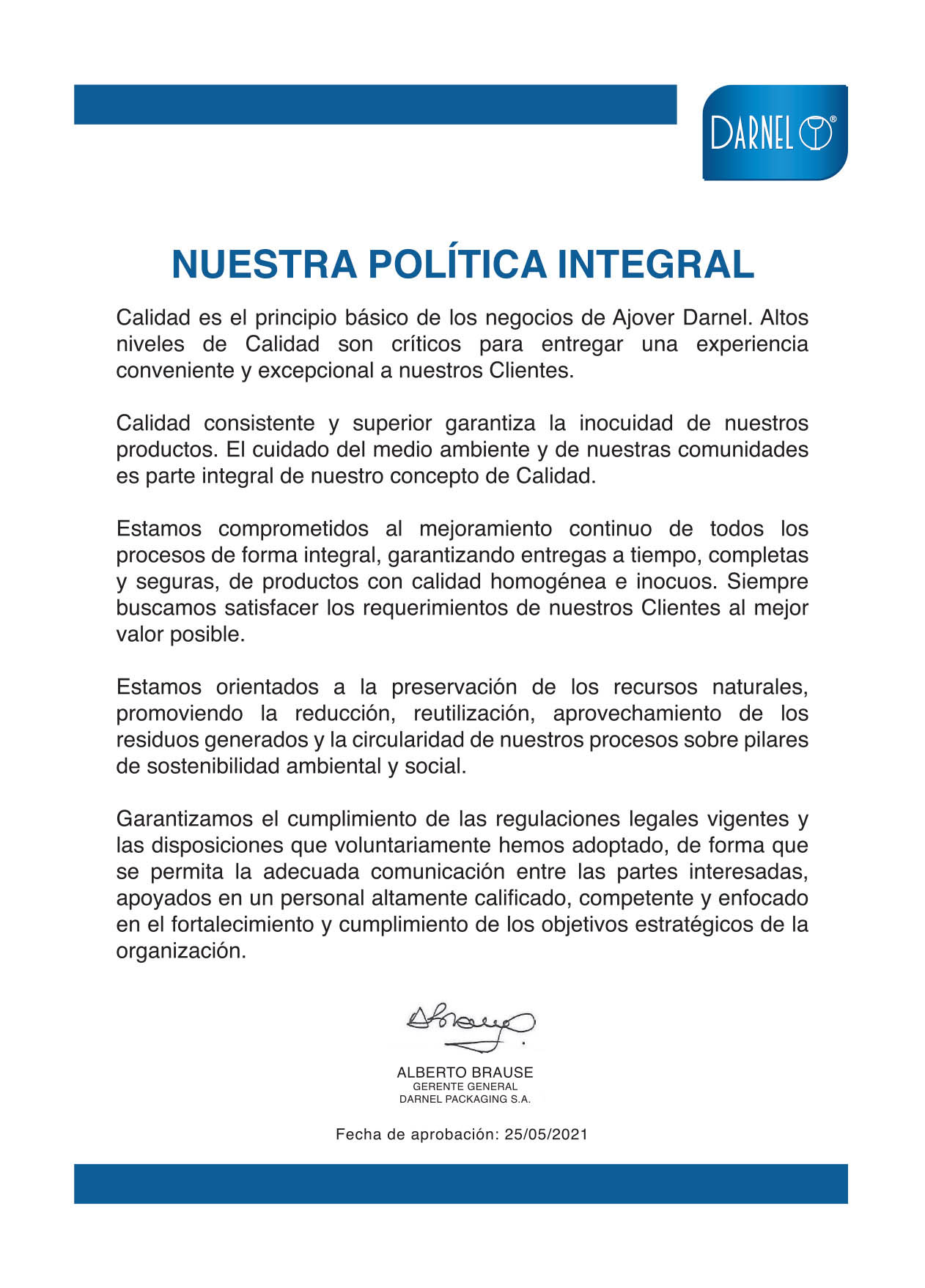 Nosotros Entry List About Us 1