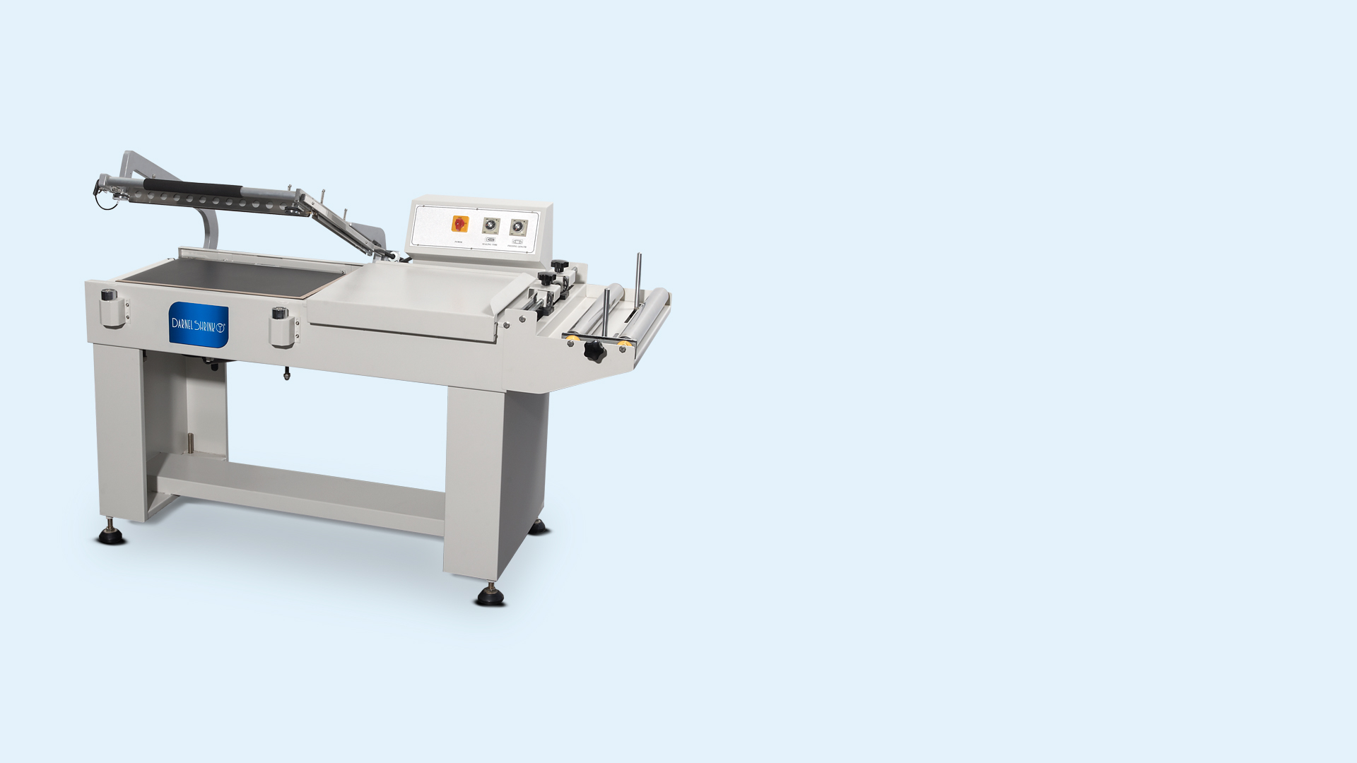 Selladora Manual Darnel Shrink 550 x 450 con Banda Transportadora